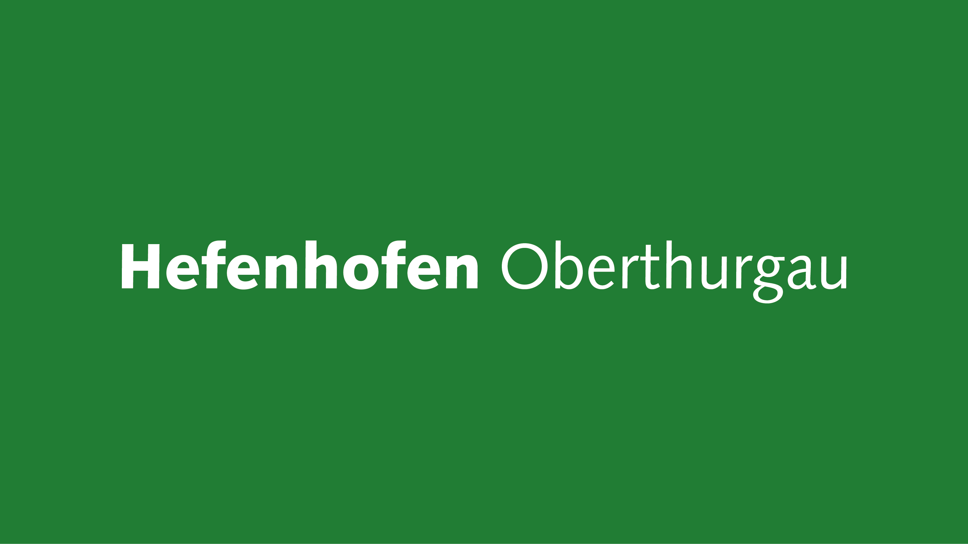 Gemeinde Hefenhofen
